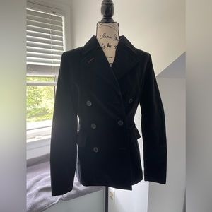 Tommy Hilfiger Black Suede Blazer/jacket